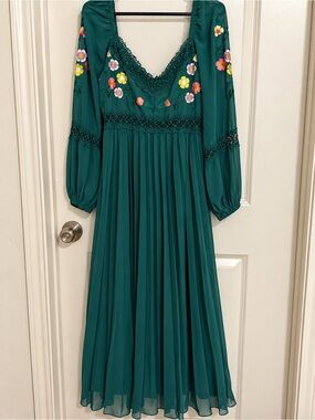 ASOS Dark Green Maxi Dress